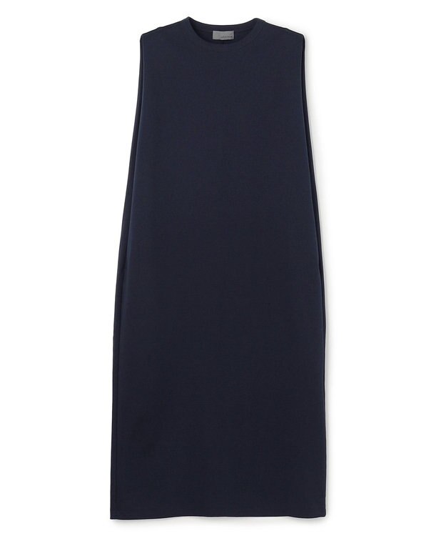 uncrave ダブルフェイスジャージー ワンピース ネイビー