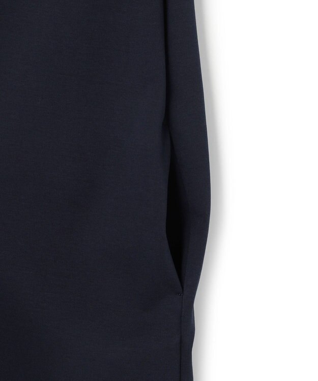 uncrave ダブルフェイスジャージー ワンピース ネイビー