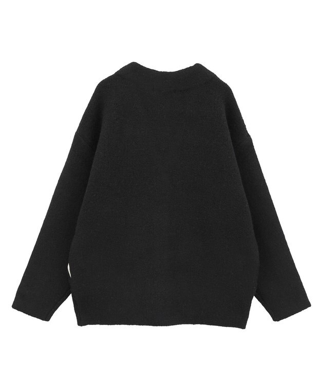 AMERICAN HOLIC ＶネックＷフェイスニットカーディガン Beige