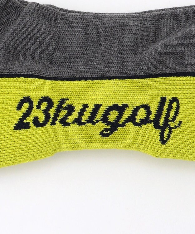 23区GOLF 【MEN】カラーブロックアンクル ライトグレー系