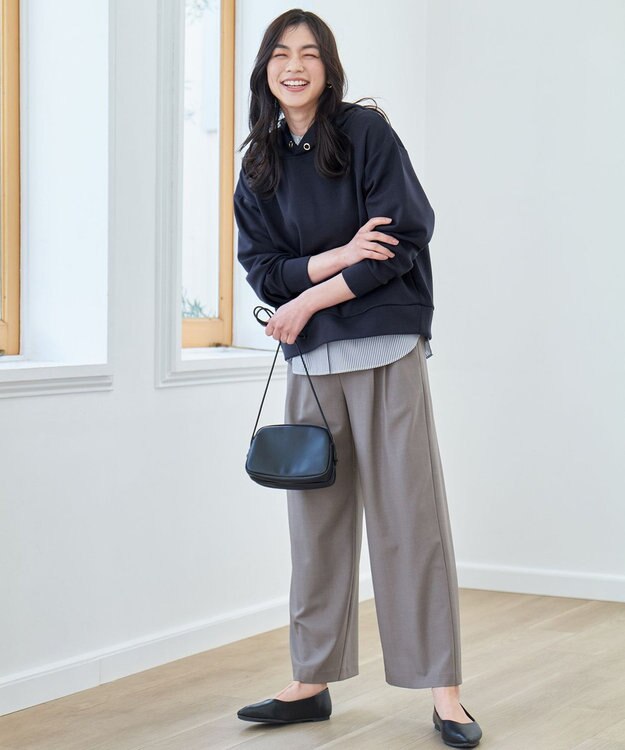 ANY L 【洗濯機可/UVケア】ダンボールフーディー ネイビー