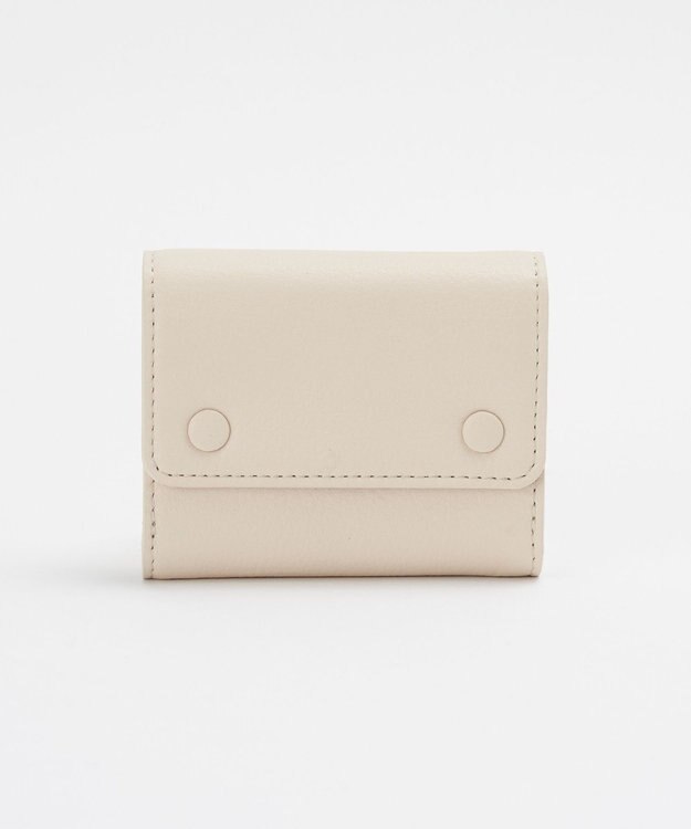 russet シンプルプラスカードケース(SO-443) Ivory