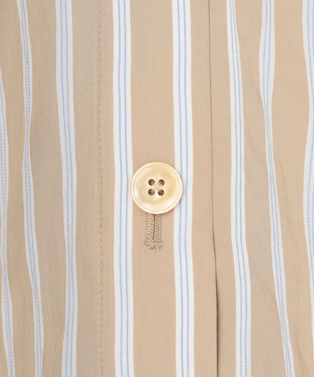 自由区 【SHIHOさん着用】ビスコースナイロンドビーストライプ スカート ベージュ系