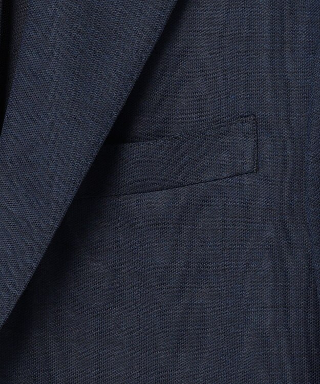 J.PRESS MEN 夏に嬉しい6つの高機能【セットアップ対応】【J.PRESS-POOL WOOL】ジャージーセットアップ ジャケット ネイビー系9