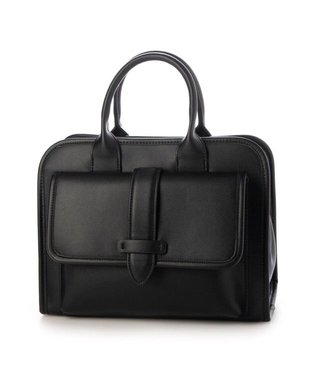 UNBILLION カシュカシュ cachecache / ベルトフラップ2wayパーテーショントート ブラック