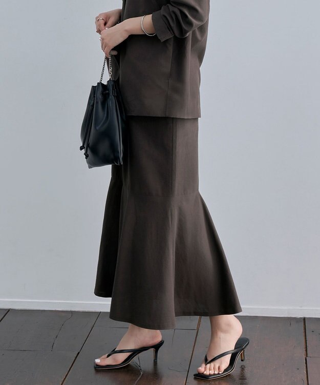 ICB L 【接触冷感・洗える】 UnleashLite スカート ソイル系