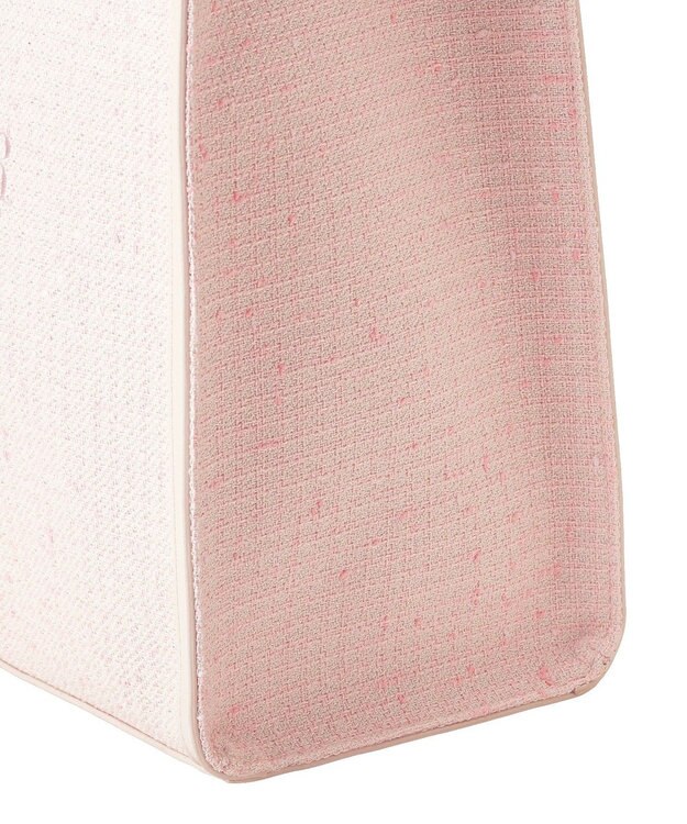 Maison de FLEUR ツイードキャリーオントートバッグ Pink