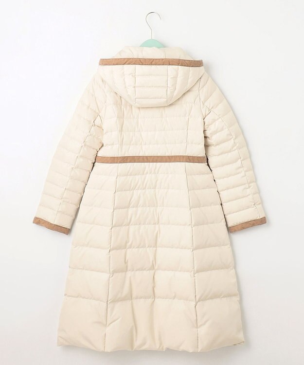 TOCCA HOLIDAY ロングダウンコート アイボリー系