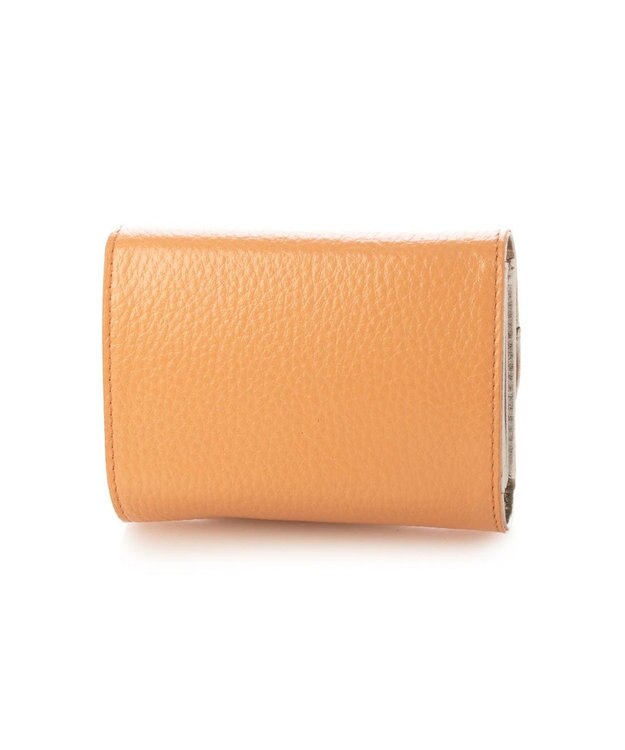 UNBILLION ペルケ perche / ジェムストーンヒネリミニ財布 オレンジ