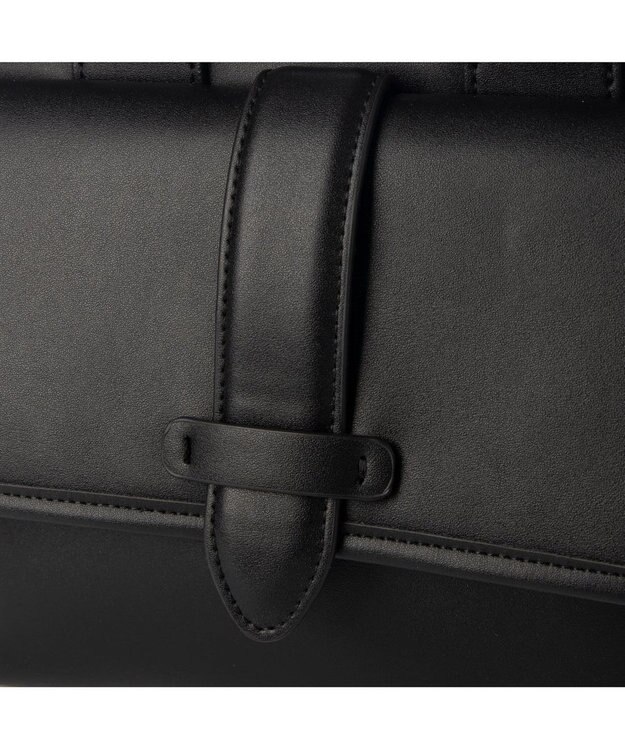 UNBILLION カシュカシュ cachecache / ベルトフラップ2wayパーテーショントート ブラック