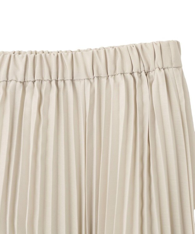 AMERICAN HOLIC 【選べる丈】シアープリーツスカート Light Beige