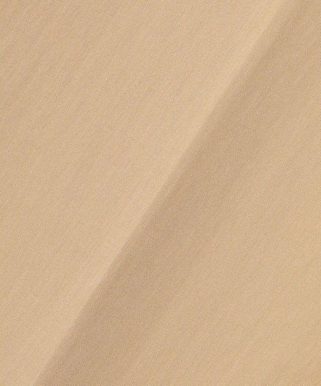 23区 【洗える】コットンナイロンサテンストレッチ パンツ ベージュ系