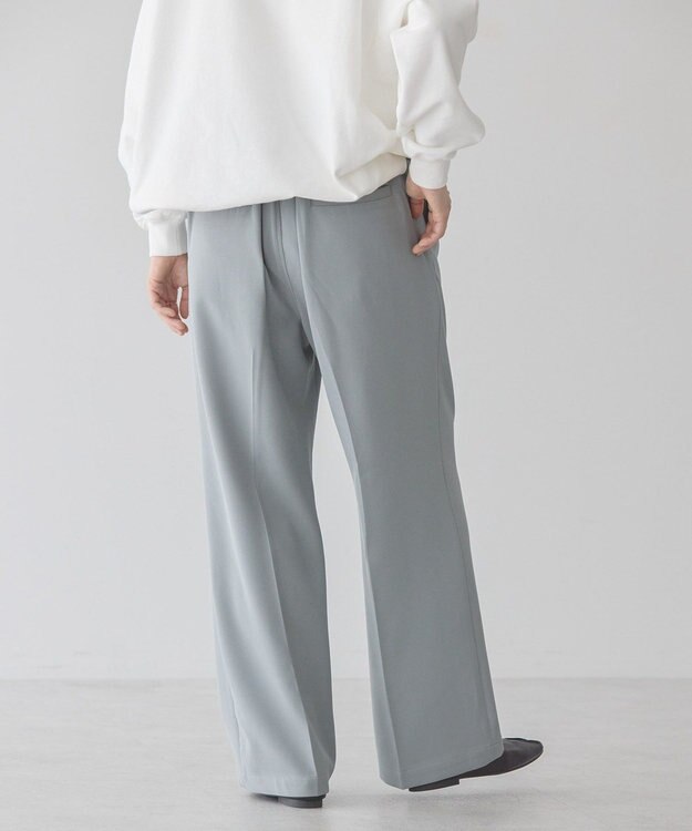 AMERICAN HOLIC 美・美・美Ｗクロスストレッチスラックスパンツ Gray