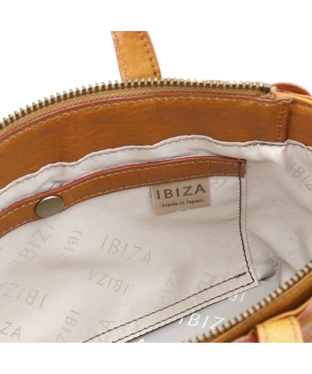 IBIZA ガジェータ　2WAYバッグ キャメル