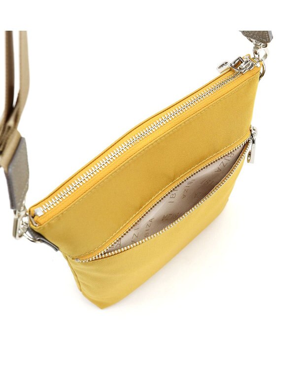 IBIZA シウダード　ナイロンショルダーバッグ ライトグレー