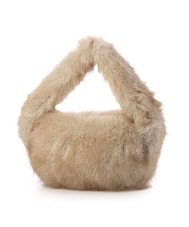 UNBILLION カシュカシュ cachechche / ワンハンドルエコファーシンプルトート アイボリー