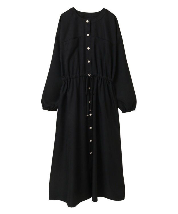 Green Parks ・ＥＬＥＮＣＡＲＥ　ＤＵＥ　イロイロ釦ワンピース Black