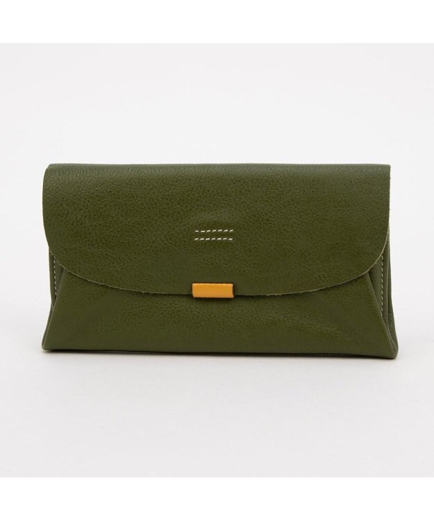 UNBILLION アトランタ ATLANTA / 牛革かぶせ長財布 グリーン