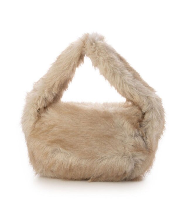 UNBILLION カシュカシュ cachechche / ワンハンドルエコファーシンプルトート アイボリー