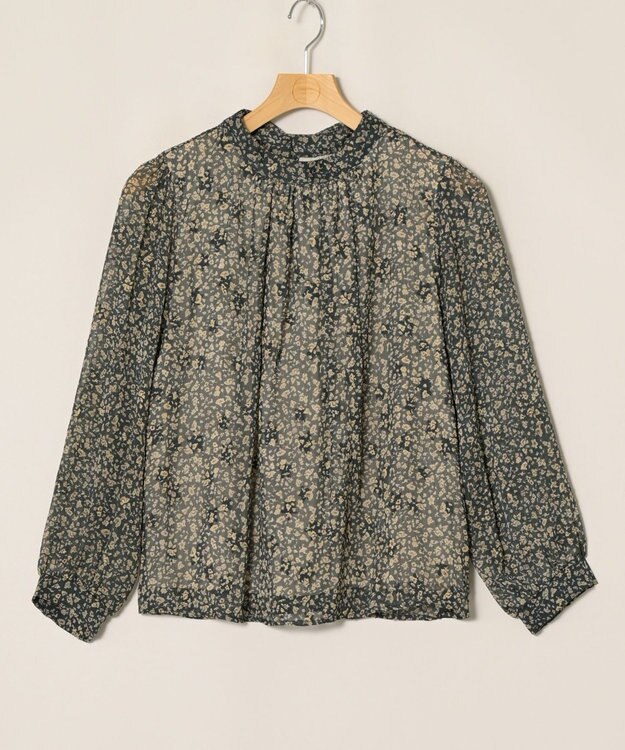 ONWARD Reuse Park 【any SiS】ブラウス秋冬 グリーン