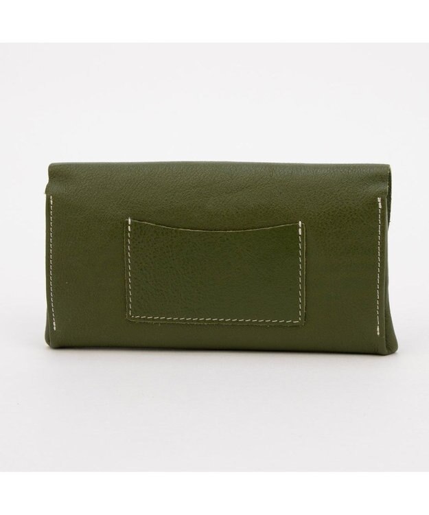 UNBILLION アトランタ ATLANTA / 牛革かぶせ長財布 グリーン