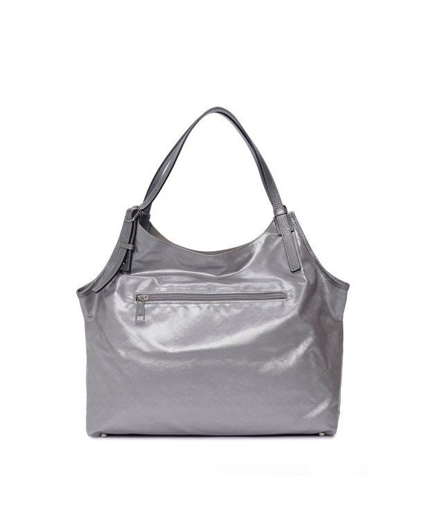 PELLE BORSA 変形A4トートバッグ Alive アライブ 4447 ガンメタ