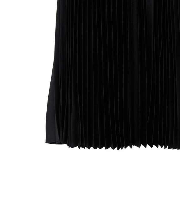 JOSEPH ニットウィーブプリッセ　ドレス Black