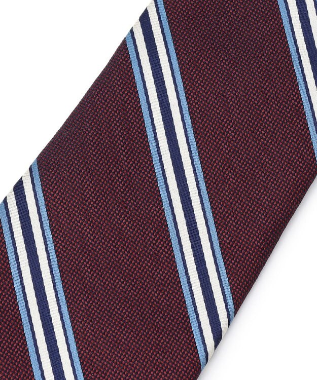 J.PRESS MEN 【STRUCTURE MIX COLLECTION】レジメンタル ネクタイ ワイン系2