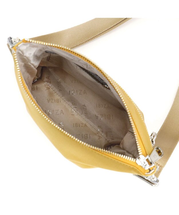 IBIZA シウダード　ナイロンショルダーバッグ ライトグレー