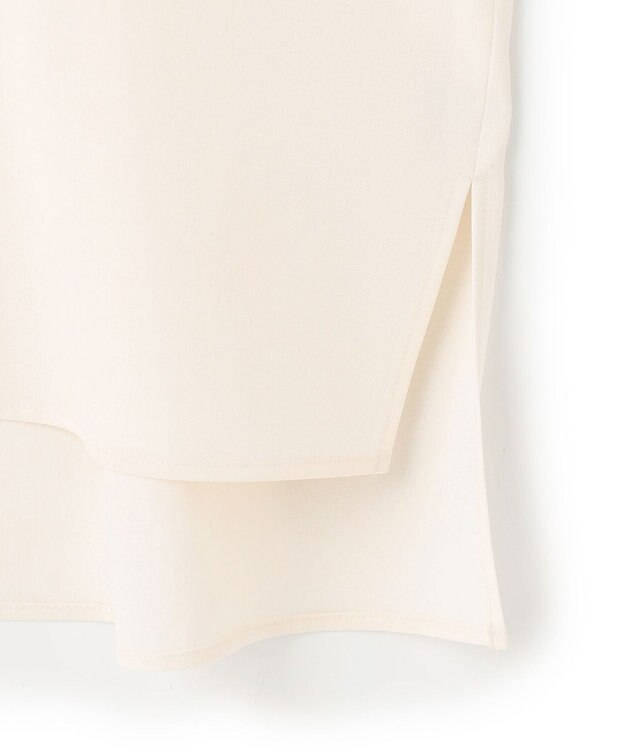 uncrave ドライタッチトロ ノースリーブブラウス エクリュ