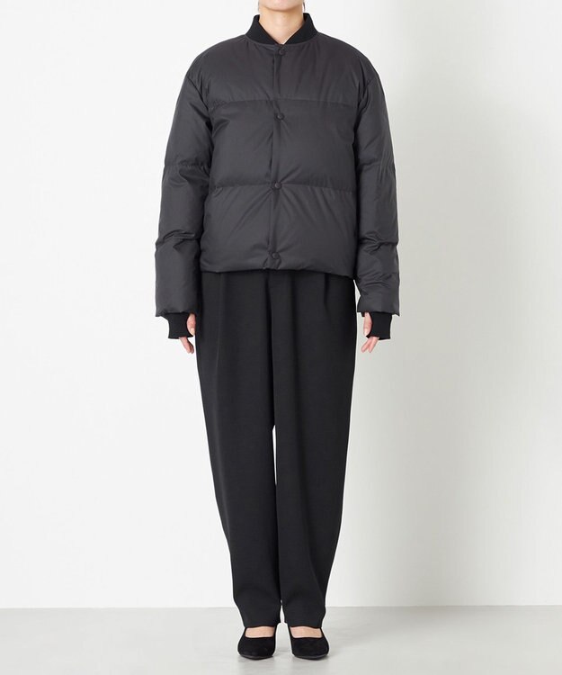 NAVE 【ReNAVE】タフタダウン ブルゾン ブラック系