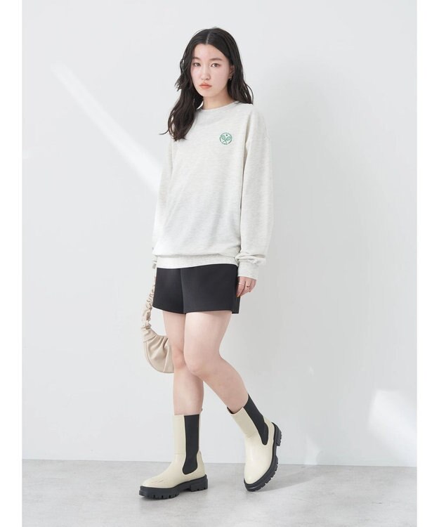 earth music&ecology テニスクラブロゴロンＴＥＥ Oatmeal