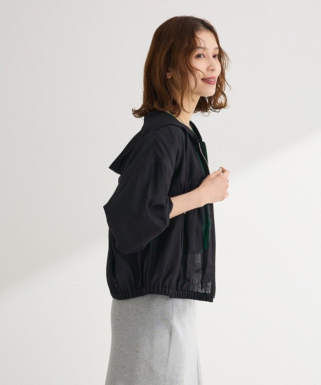 Green Parks シアーマウンテンパーカー Black