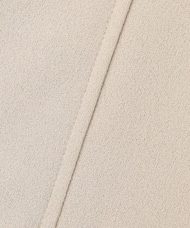 ANY L 【ウエストゴム】カットジョーゼットタイトスカート サンドベージュ