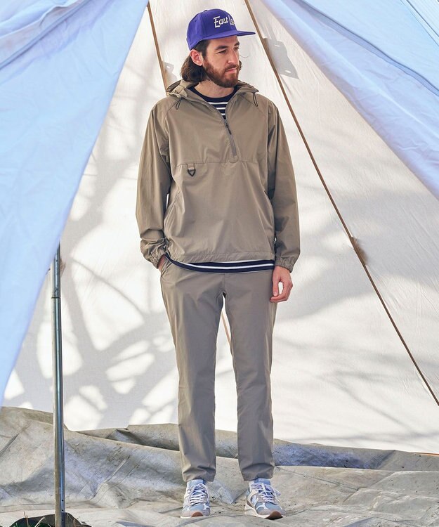 SHARE PARK MENS 【UNISEX】撥水加工 フレックスコンフィスラックス カーキ