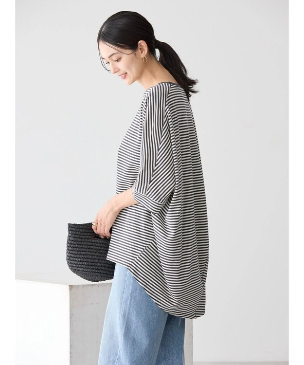 AMERICAN HOLIC ドルマンカットチュニック Border