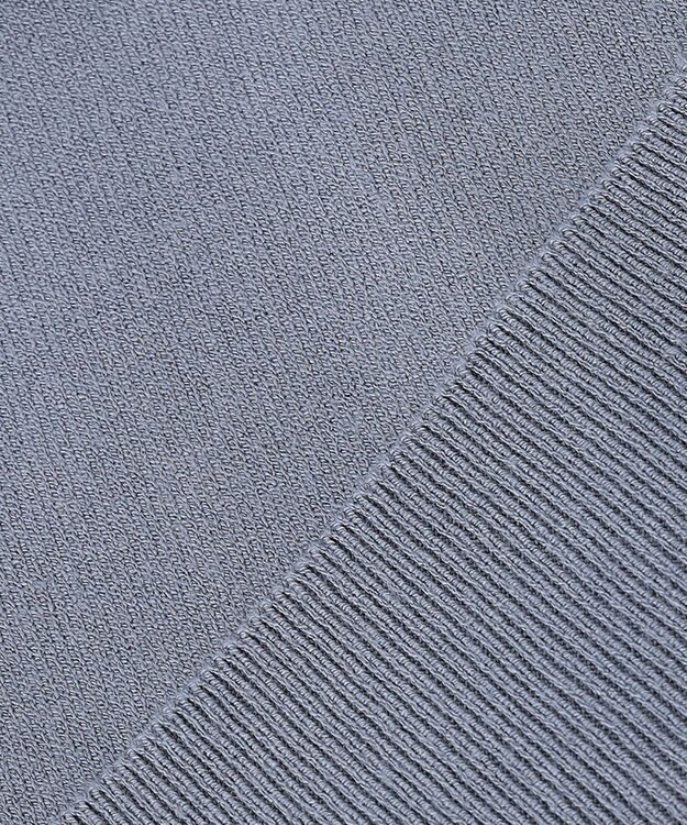 J.PRESS LADIES L 【洗える】PRINCE タートルネック ニット サックスブルー系