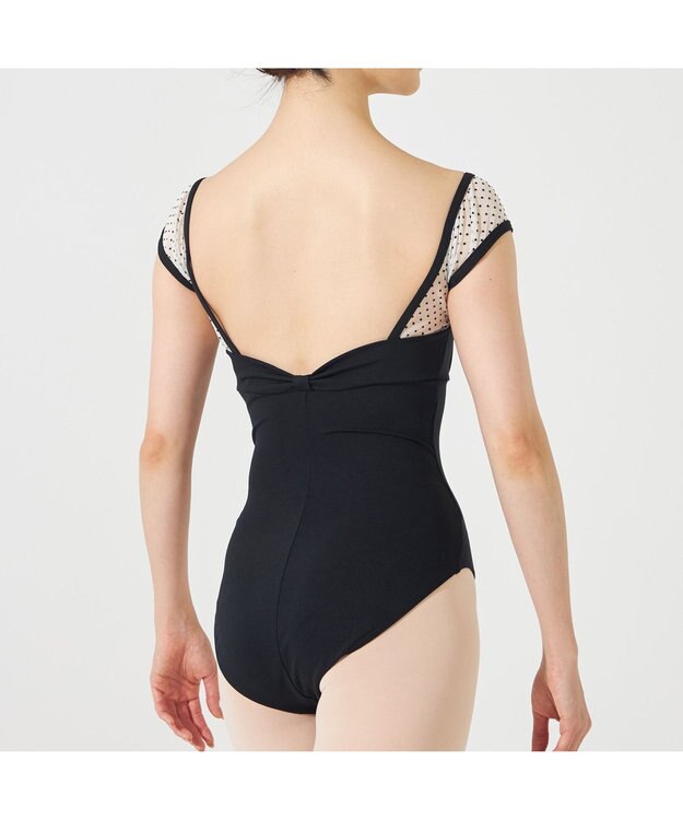 Chacott フレンチスリーブレオタード オフホワイト