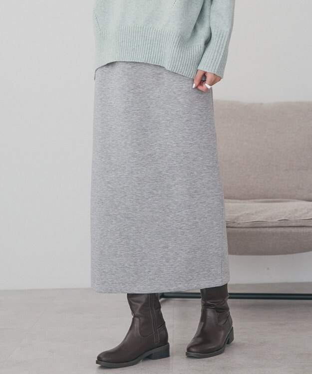 AMERICAN HOLIC ダンボールポンチスカート Light Gray Mixture