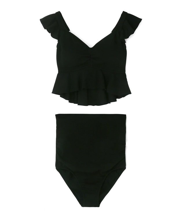 San-ai Resort（三愛水着楽園） 【SALE】【ナチュラルシェイプスイム　ライト】ノンワイヤービキニ　9M・11L　【San-ai Resort（サンアイリゾート）】 ブラック