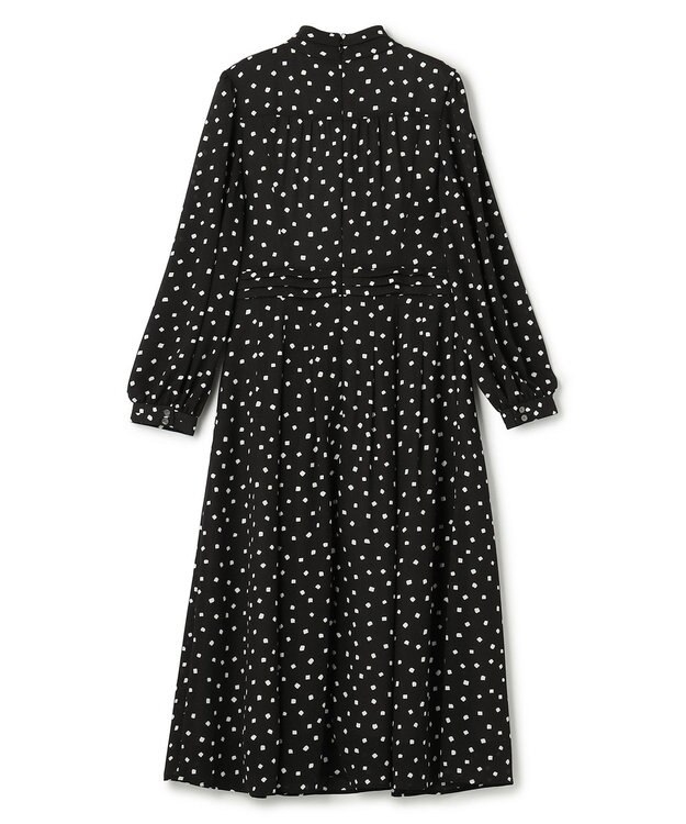 TOCCA 【八木アリサさん着用】【消臭】PROMISE RIBBON ROSETTE ドット柄ドレス ブラック系5