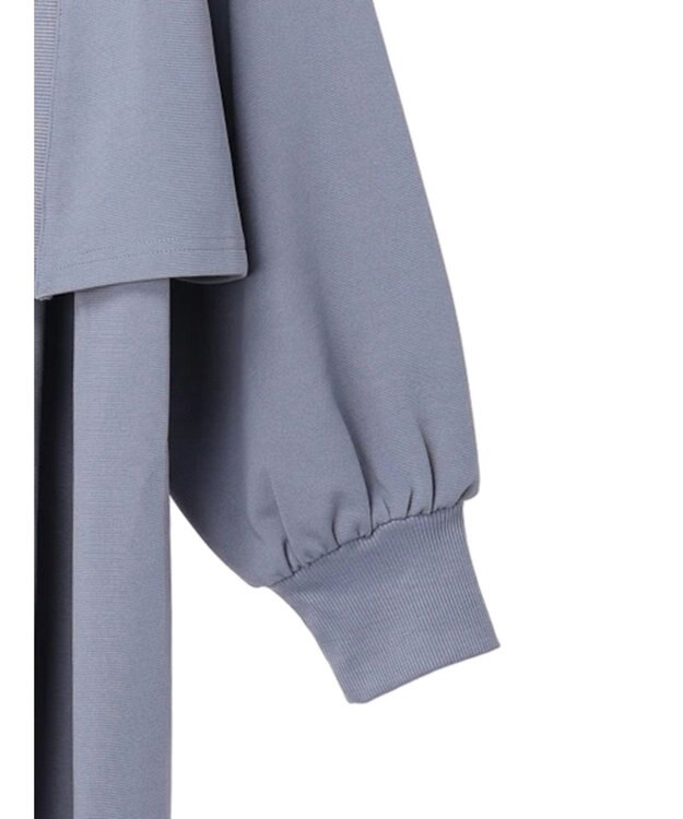 Green Parks ＳＥＴ２点　カーディガン＋ワンピース Sax