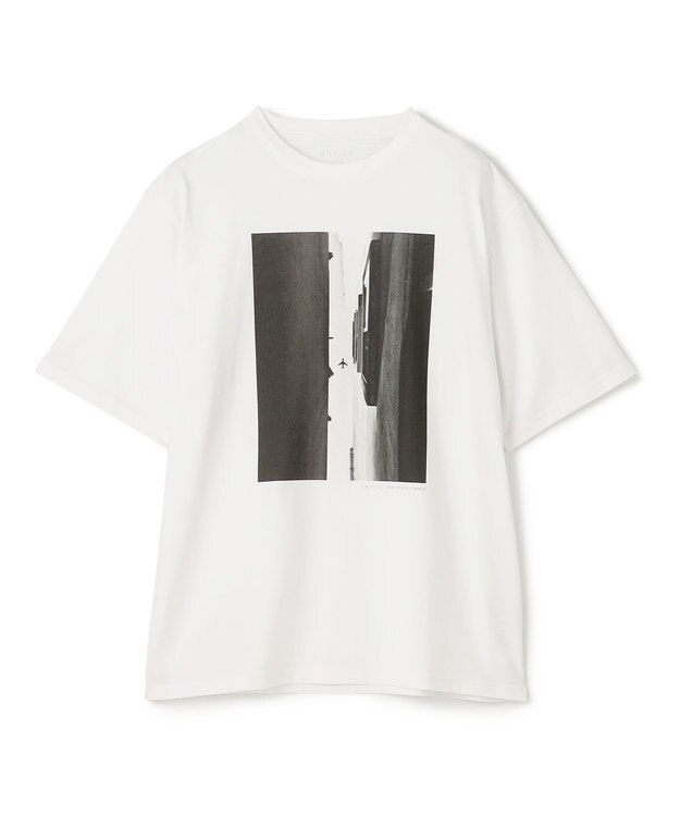 UNFILO MENS PHOTO TEE【ギフトにもおすすめ】 白×黒