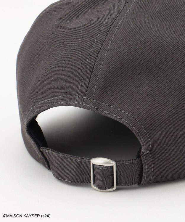 ANY 【MAISON KAYSERコラボ】刺繍ロゴキャップ グレー
