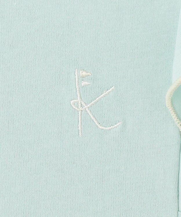 組曲 KIDS 【150-160㎝】メローメロー Tシャツ ミントグリーン系