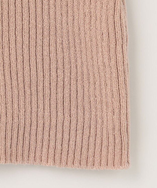 ANY パフスリーブリブニット ピンク