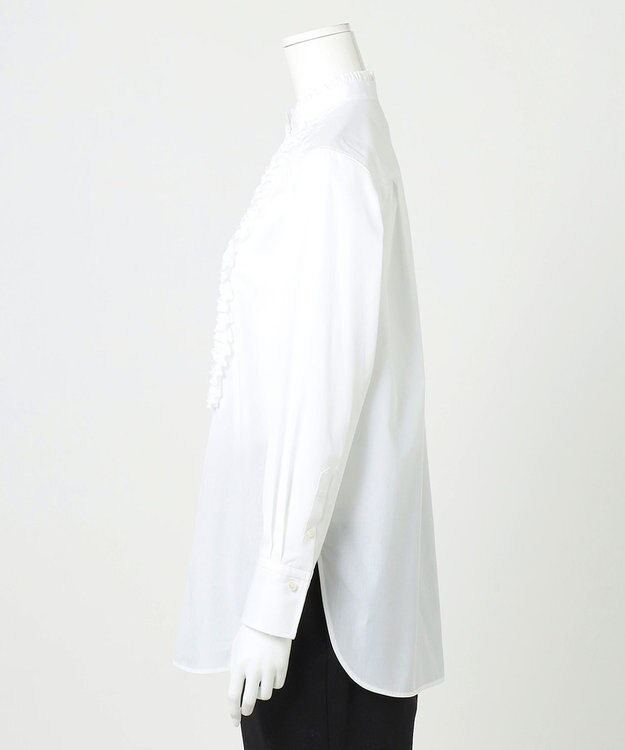 23区 S 【R(アール)】THOMAS MASON フロントフリルシャツ ホワイト系