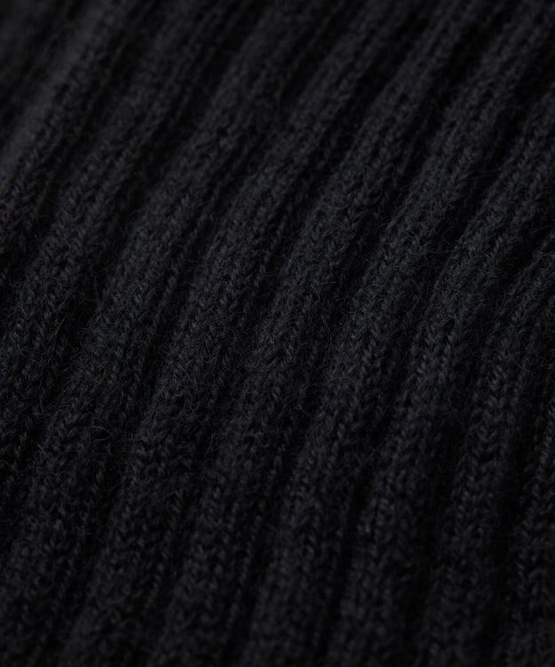 TOQUE 〈大草直子さんアドバイザー〉【天然素材】ベビーアルパカ レッグウォーマー ブラック