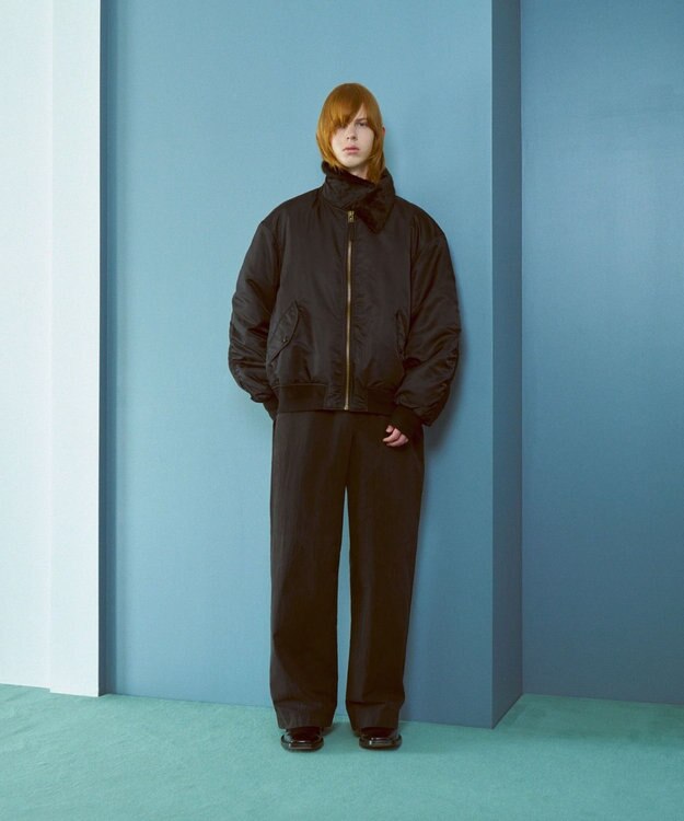 WEGO 【ユニセックス着用ITEM】フライトジャケット ブラック