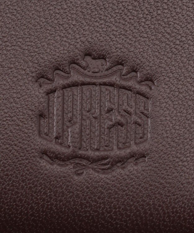 J.PRESS MEN 【MORPHO×J.PRESS】シープゴート ハニーセル長財布(Ｌ字ラウンドファスナー) ダークブラウン系